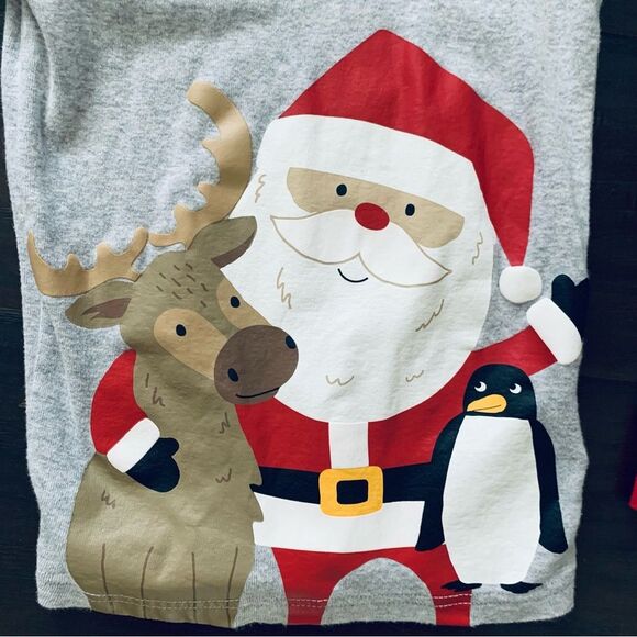 Carters Little Kid Santa's Helper Christmas PJs Snug Fit Pajamas 3-Piece Size 6y - Picture 11 of 11